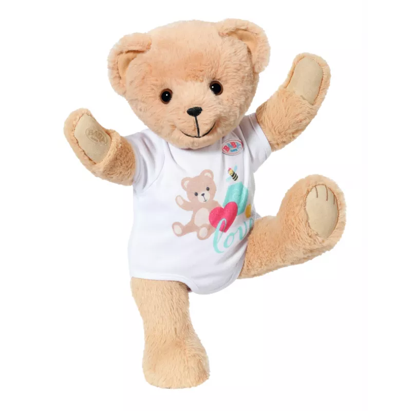 Peluche zapf creation BABY born Singing Teddy 837962 — urso de peluche cantor para bonecas