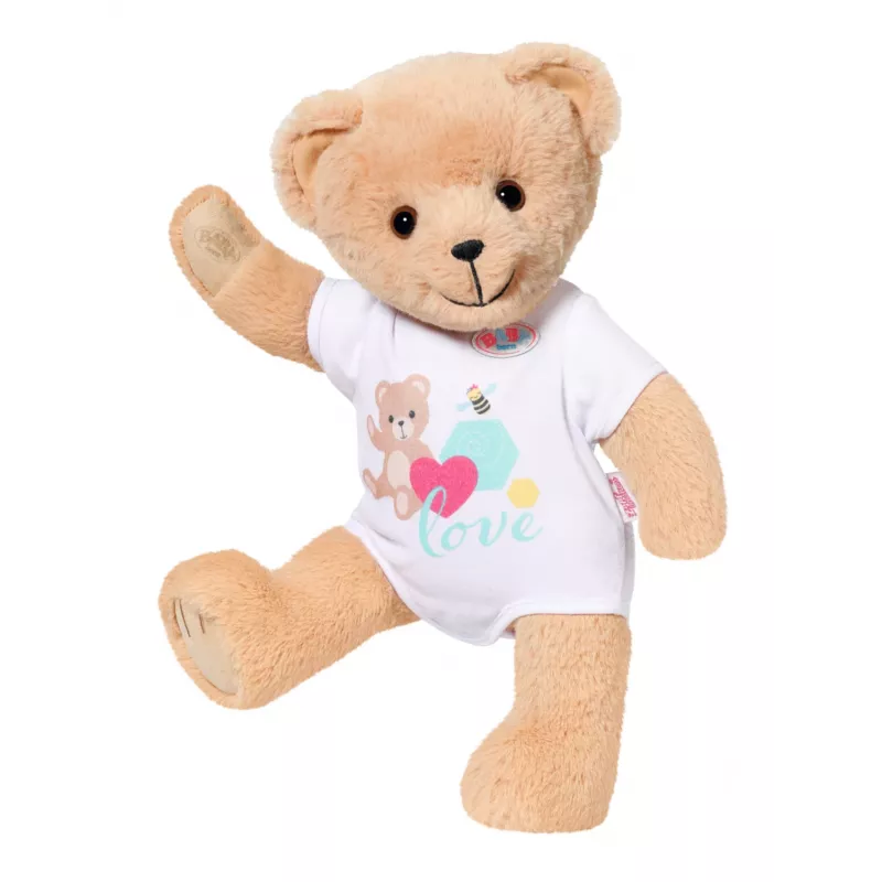 Peluche zapf creation BABY born Singing Teddy 837962 — urso de peluche cantor para bonecas
