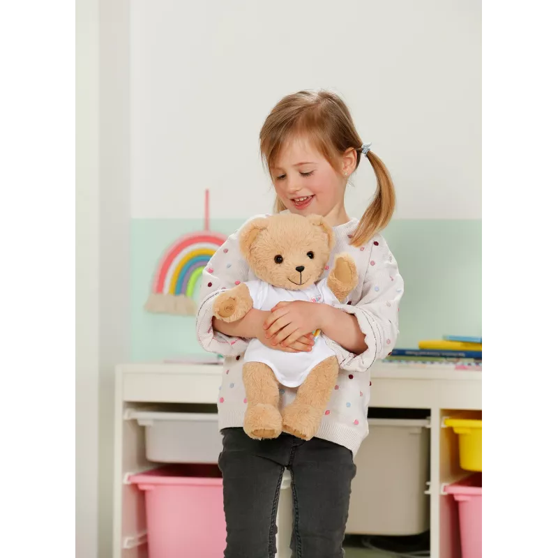 Peluche zapf creation BABY born Singing Teddy 837962 — urso de peluche cantor para bonecas