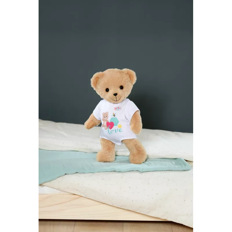 Peluche zapf creation BABY born Singing Teddy 837962 — urso de peluche cantor para bonecas