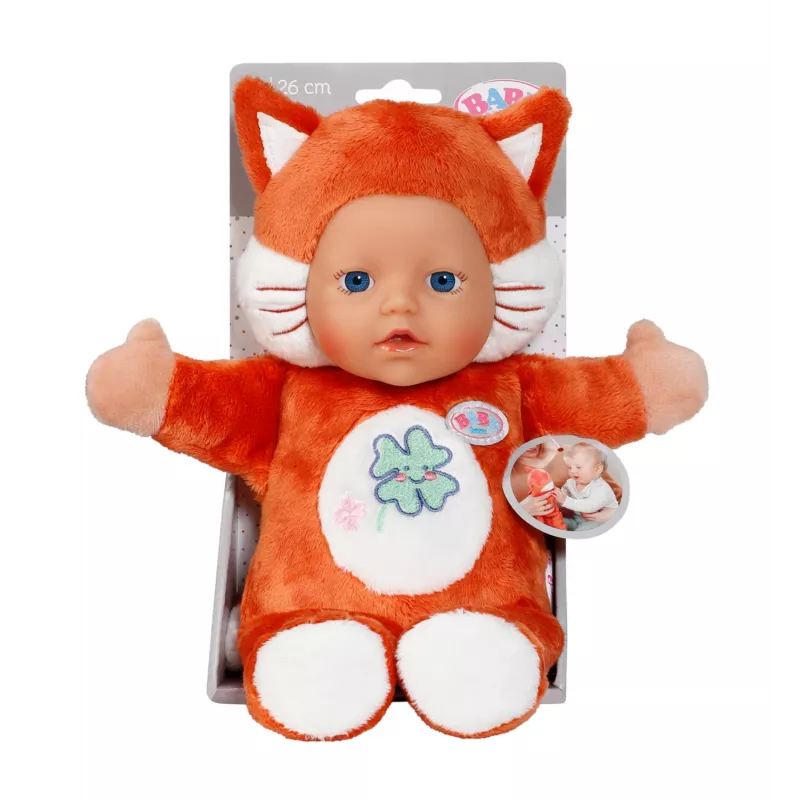 BABY born para bebés raposa 26cm, boneca bebé, feminino, menino/menina, 260 mm, multicolor