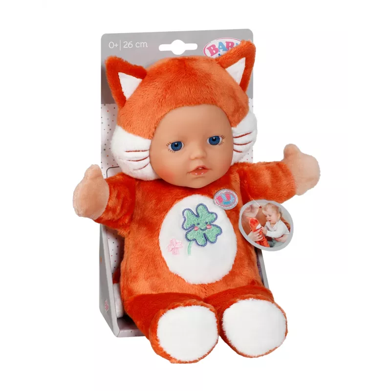 BABY born para bebés raposa 26cm, boneca bebé, feminino, menino/menina, 260 mm, multicolor