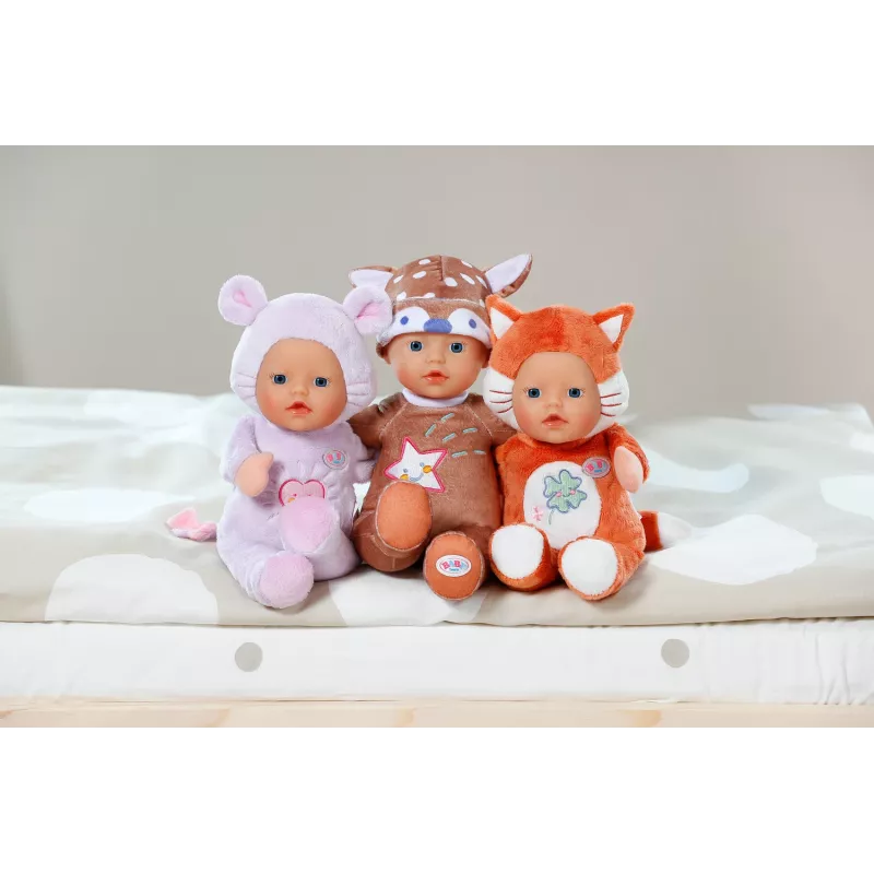 BABY born para bebés raposa 26cm, boneca bebé, feminino, menino/menina, 260 mm, multicolor