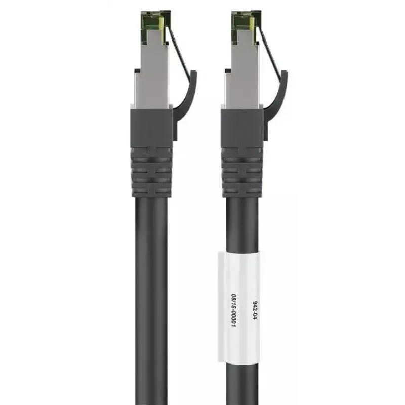 Cabo de rede Goobay CAT 8.1 cabo patch RJ-45 Cat8.1 5m preto