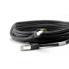 Cabo de rede Goobay CAT 8.1 cabo patch RJ-45 Cat8.1 5m preto