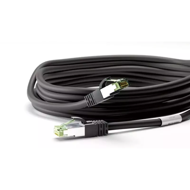 Cabo de rede Goobay CAT 8.1 cabo patch RJ-45 Cat8.1 5m preto