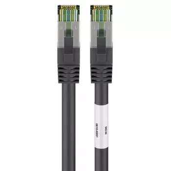 Cabo de rede Goobay CAT 8.1 cabo patch RJ-45 Cat8.1 5m preto