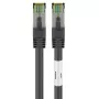 Cabo de rede Goobay CAT 8.1 cabo patch RJ-45 Cat8.1 5m preto