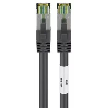 Cabo de rede Wentronic 66719 Cat8.1 S/FTP 0,25 m preto