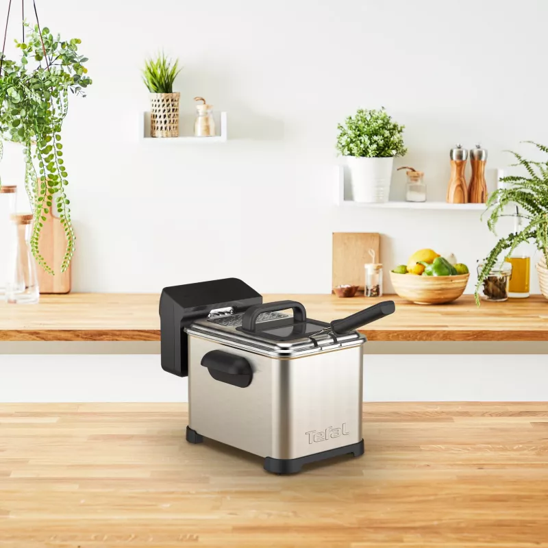 Tefal Family Pro FR507D fritadeira individual 4 L autónoma 2400 W aço inoxidável
