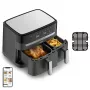 Tefal Dual Easy Fry & Grill EY905B fritadeira de ar quente dupla 8,3 L autónoma 2700 W cinzento