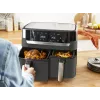 Tefal Dual Easy Fry & Grill EY905B fritadeira de ar quente dupla 8,3 L autónoma 2700 W cinzento
