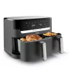 Tefal Dual Easy Fry & Grill EY905B fritadeira de ar quente dupla 8,3 L autónoma 2700 W cinzento