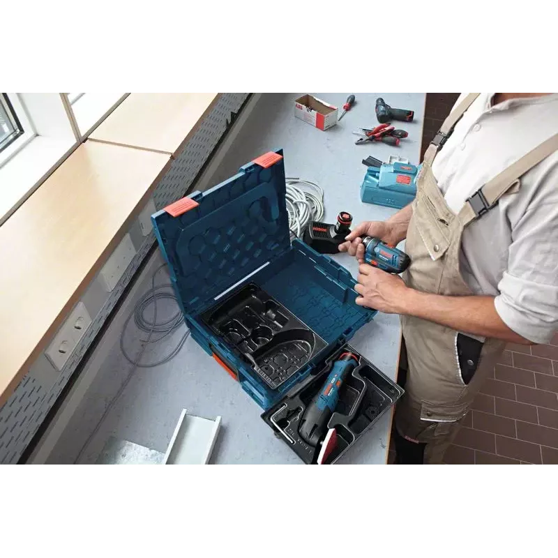 Bosch 1 600 A00 2WR Caixa de arrumação acessório preto conjunto de divisórias