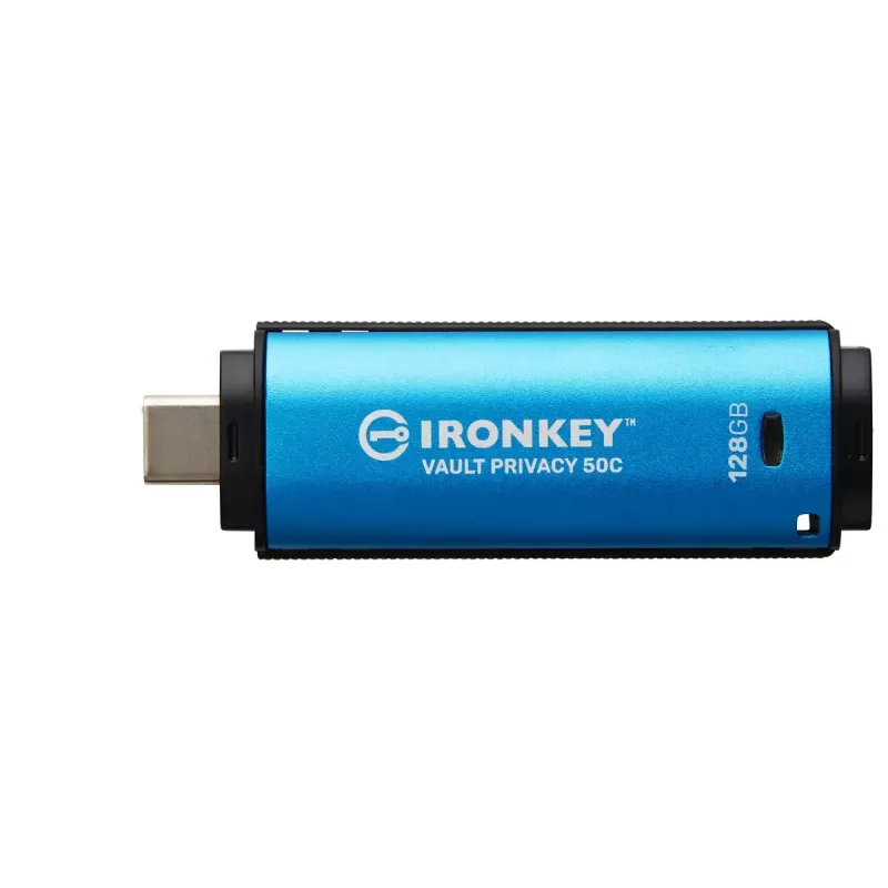 Kingston Technology IronKey 128GB USB-C Vault Privacy 50C AES-256 encriptado, FIPS 197