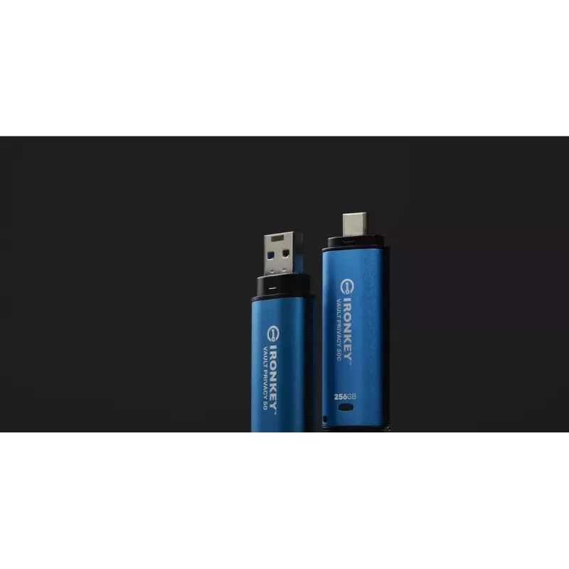 Kingston Technology IronKey 256 GB USB-C Vault Privacy 50C AES-256 encriptado, FIPS 197