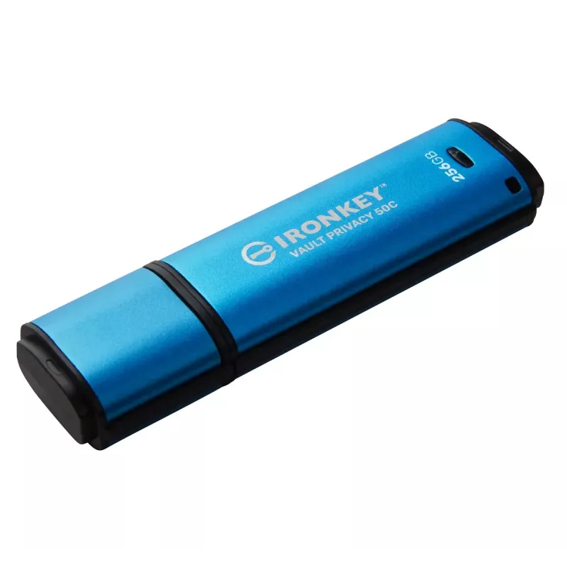 Kingston Technology IronKey 256 GB USB-C Vault Privacy 50C AES-256 encriptado, FIPS 197