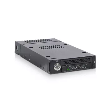 ICYDOCK Mobile Rack fechadura com chave miniSAS 1xM.2 NVMe para 1x3,5 polegadas baía de instalação
