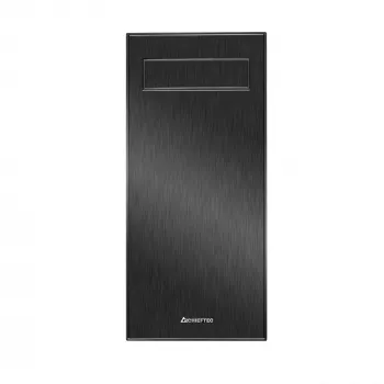 Caixa de computador Chieftec AL-02B-TG-OP torre preta
