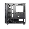 Caixa de computador Chieftec AL-02B-TG-OP torre preta