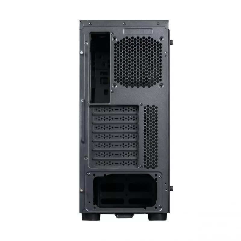 Caixa de computador Chieftec AL-02B-TG-OP torre preta