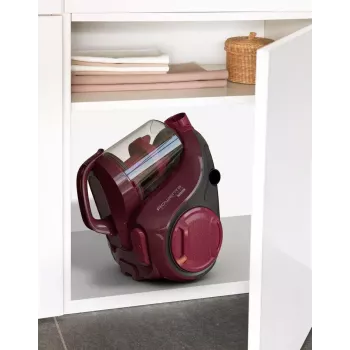 Aspirador de pó ROWENTA Swift Power RO2933 — 750 W, sem saco, bordô/preto, 4,87 kg