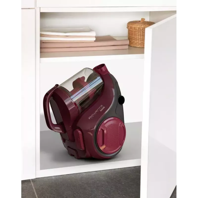 Aspirador de pó ROWENTA Swift Power RO2933 — 750 W, sem saco, bordô/preto, 4,87 kg