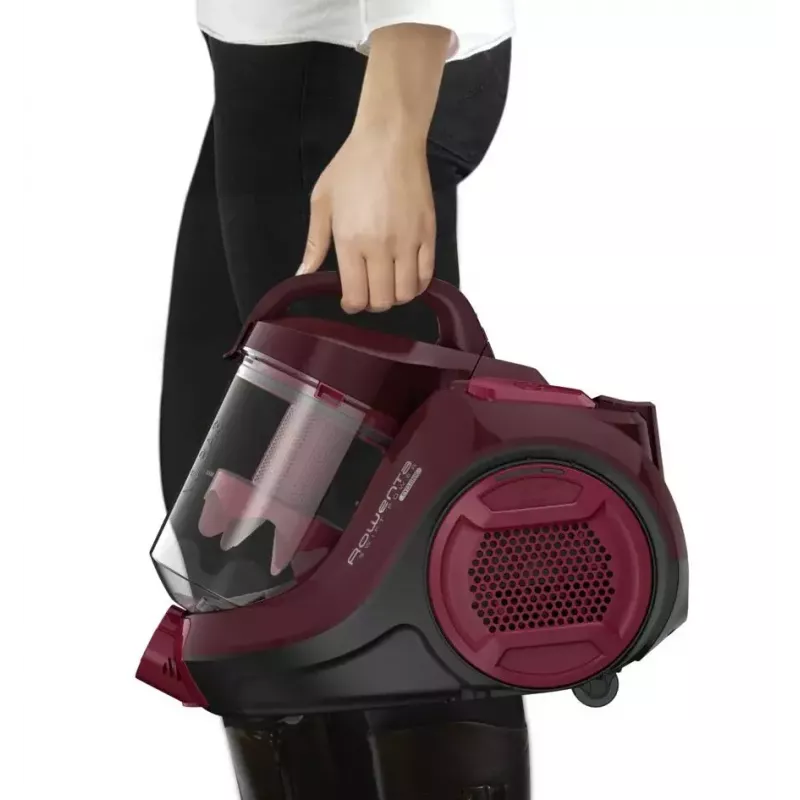 Aspirador de pó ROWENTA Swift Power RO2933 — 750 W, sem saco, bordô/preto, 4,87 kg