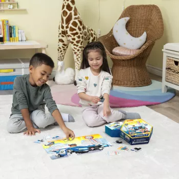 Jogos PAW Patrol O Filme, puzzle de 48 peças para crianças a partir de 4 anos, Chase