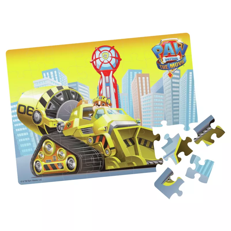 Jogos PAW Patrol O Filme, puzzle de 48 peças para crianças a partir de 4 anos, Chase