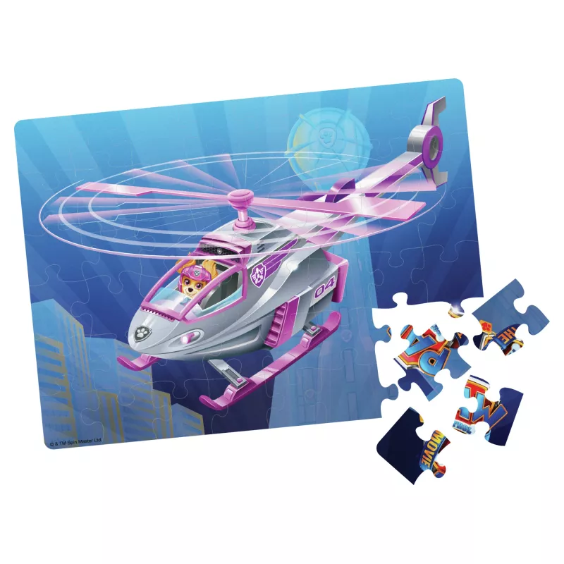 Jogos PAW Patrol O Filme, puzzle de 48 peças para crianças a partir de 4 anos, Chase
