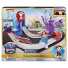 PAW Patrol, True Metal Total City Rescue conjunto de pista do filme com veículo Marshall exclusivo, escala 1:55, brinquedo para crianças a partir de 3 anos