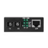DIGITUS conversor de multimédia, multimodo 10/100Base-TX para 100Base-FX, incl. fonte de alimentação conector SC, até 2 km