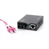 DIGITUS conversor de multimédia, multimodo 10/100Base-TX para 100Base-FX, incl. fonte de alimentação conector SC, até 2 km