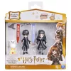 Wizarding World, Magical Minis Harry Potter e Cho Chang conjunto de amizade com criatura, brinquedo para crianças a partir de 5 anos
