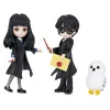 Wizarding World, Magical Minis Harry Potter e Cho Chang conjunto de amizade com criatura, brinquedo para crianças a partir de 5 anos