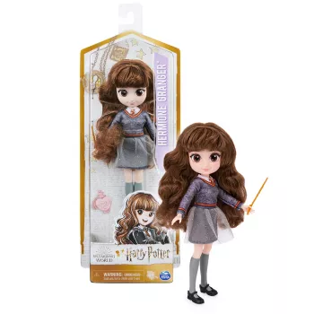 Boneca de moda Spinmaster Hermione Granger, 8 polegadas (203 mm), multicolor, para crianças a partir de 5 anos
