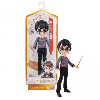 Wizarding World Harry Potter, boneca Harry Potter de 8 polegadas, brinquedo para crianças a partir de 5 anos