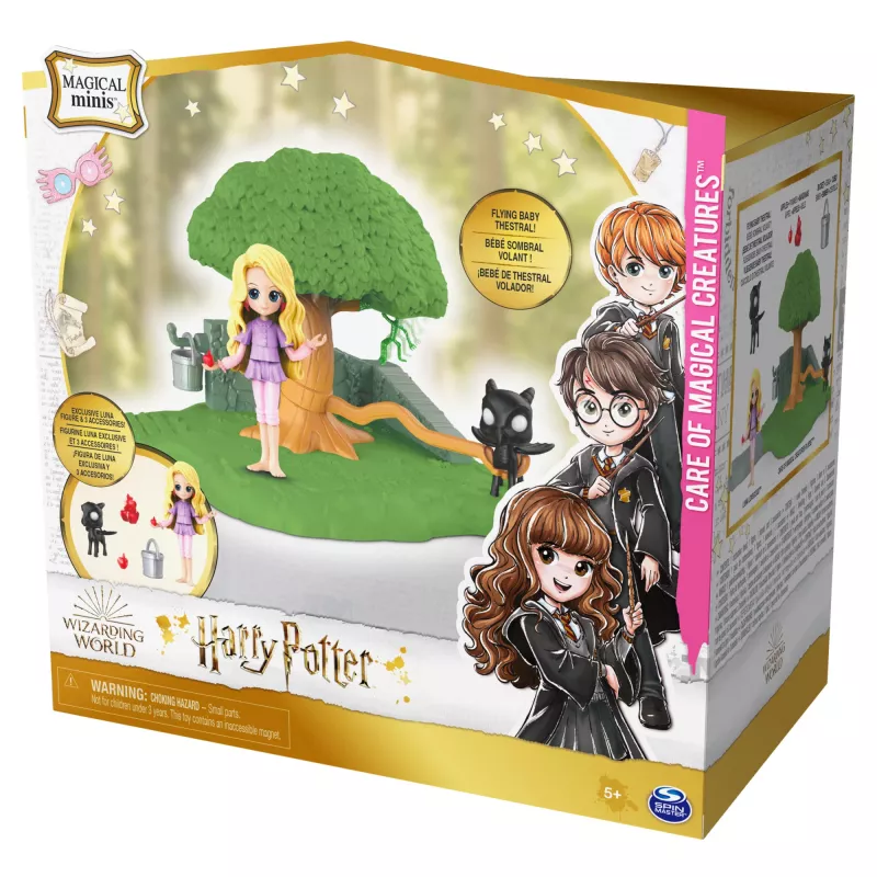 Figura de ação Wizarding World Harry Potter Magical Minis cuidados de criaturas mágicas
