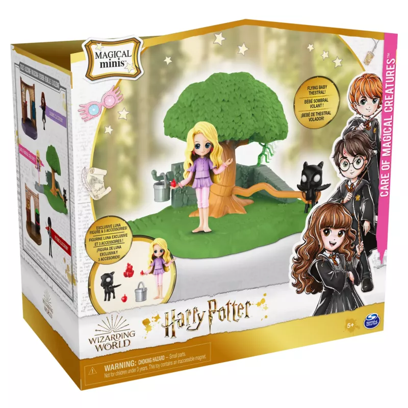 Figura de ação Wizarding World Harry Potter Magical Minis cuidados de criaturas mágicas