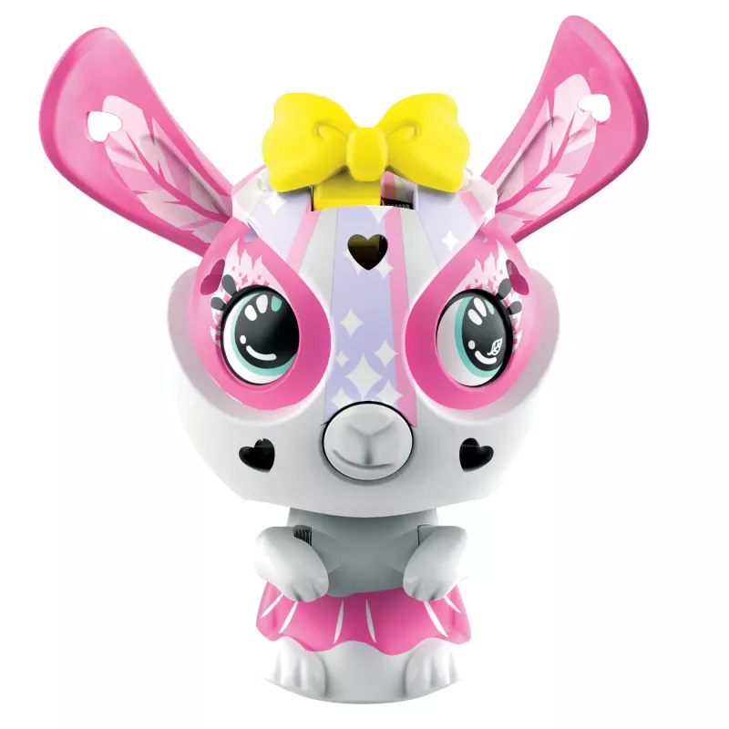 Zoobles, conjunto de jogo múltiplo Dance Studio e mala de arrumação com 3 figuras colecionáveis transformáveis exclusivas, brinquedo infantil para raparigas a partir de 5 anos