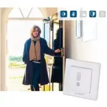 Detetor de movimento Homematic IP HmIP-SMI55-2 moldura 55mm para interiores