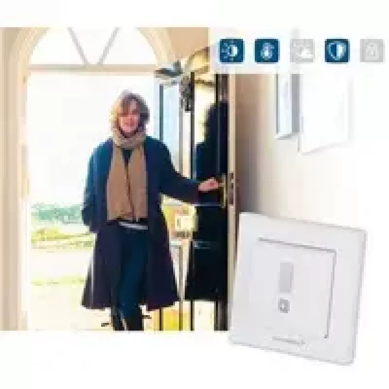 Detetor de movimento Homematic IP HmIP-SMI55-2 moldura 55mm para interiores