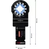 Bosch 2 608 900 012 acessório para ferramenta multifunções lâmina de corte por imersão