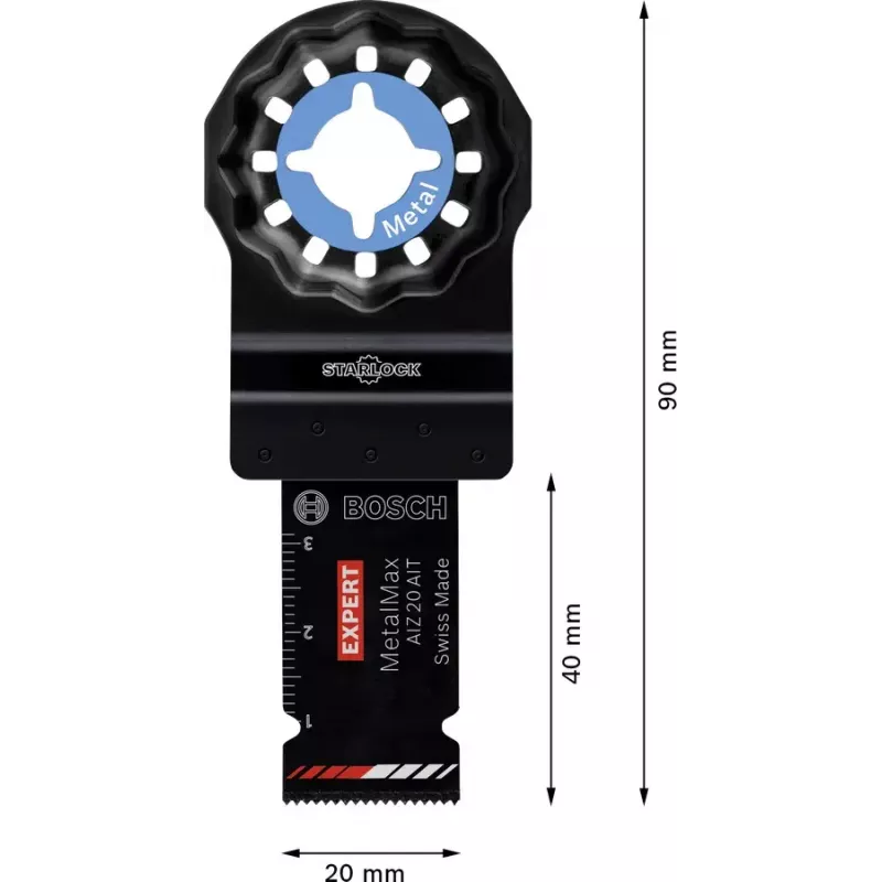 Bosch 2 608 900 012 acessório para ferramenta multifunções lâmina de corte por imersão