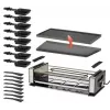 Unold 48730 grelhador raclette 8 pessoa(s) 1200 W preto, aço inoxidável