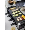 Unold 48730 grelhador raclette 8 pessoa(s) 1200 W preto, aço inoxidável