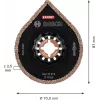 Removedor de argamassa Expert AVZ 70 RT4 Grout + Abrasive, Ø 70mm, lâmina de serra 10 unid., Carboneto-RIFF, largura de corte 2,5mm