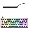 Teclado mecânico compacto 60% Sharkoon SKILLER SGK50 S4 — USB com fios, layout QWERTY alemão, retroiluminação RGB, cabo de 1,5 m, preto