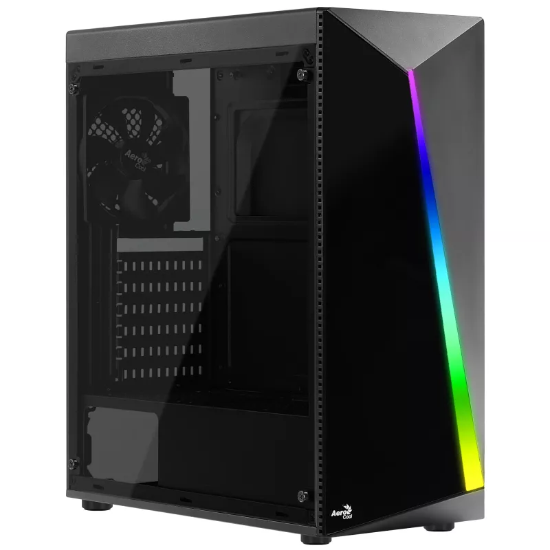 Aerocool Shard Torre Midi preta
